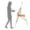 Pacific Arc French Box Bamboo Studio Easel with Storage
